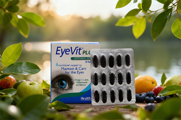 ترکیبات کپسول چشم ویت پلاس هلث اید برای محافظت از شبکیه