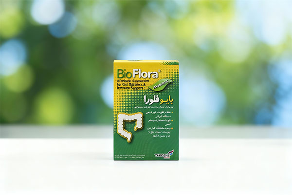 کپسول بایو فلورا تک ژن فارما برای سلامت گوارش