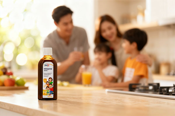 شربت ایموفیل یوروویتال برای تقویت سیستم ایمنی خانواده