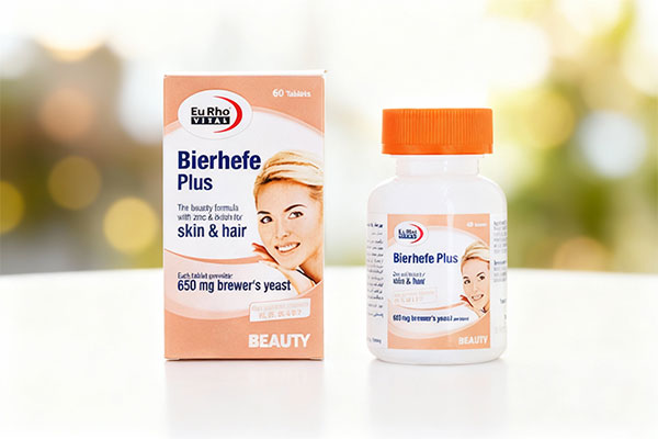 قرص بیرهف پلاس یوروویتال برای سلامت پوست