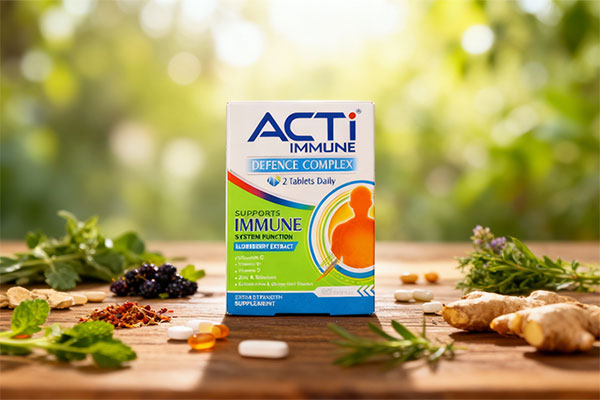 ترکیبات گیاهی و ویتامین‌های قرص اکتی ایمیون برای تقویت سیستم ایمنی