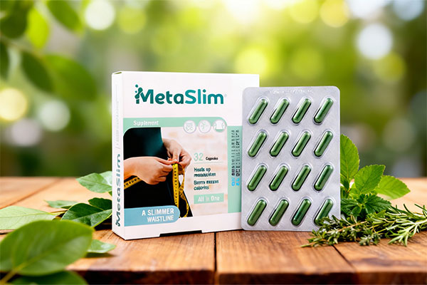 کپسول متا اسلیم فارمد سلامت سینا در کنار گیاهان طبیعی