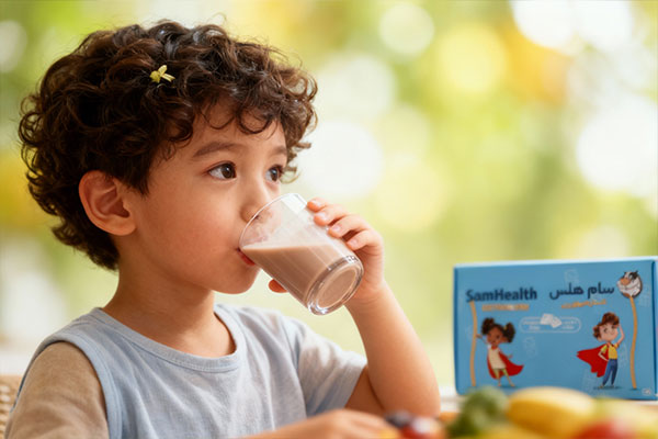 مصرف پودر سام هلس برای رشد کودکان