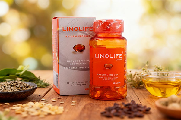 ترکیبات گیاهی کپسول لینولایف برای تقویت سیستم ایمنی
