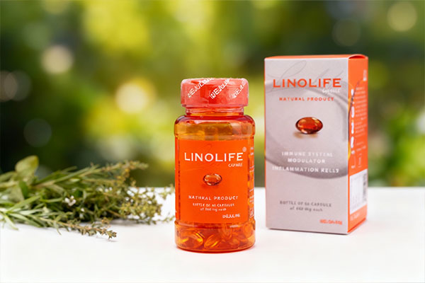 کپسول لینولایف برای تنظیم سیستم ایمنی و کاهش التهاب