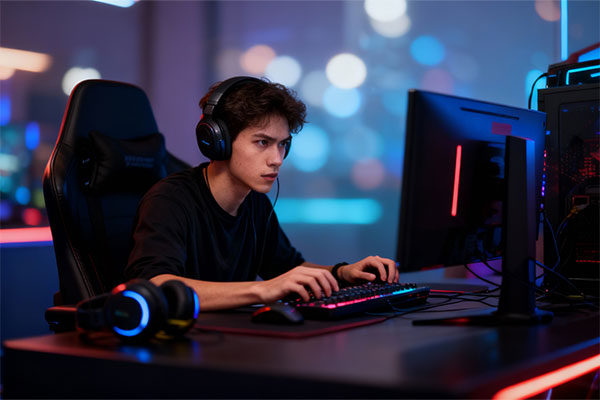 محافظت از چشم در برابر نور آبی با سای گیمر