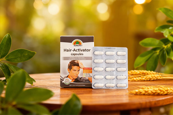 مکمل هیر اکتیواتور سان لایف با ترکیبات گیاهی