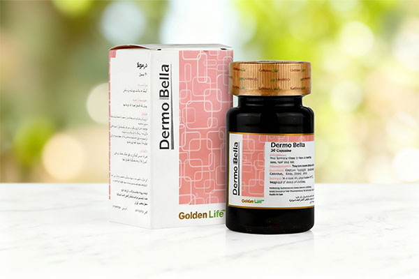 کپسول درموبلا گلدن لایف برای تقویت پوست و مو