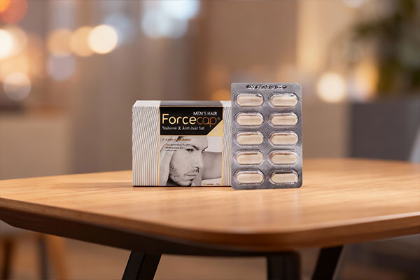 کپسول قرص فورس کپ مردانه برای سلامت مو