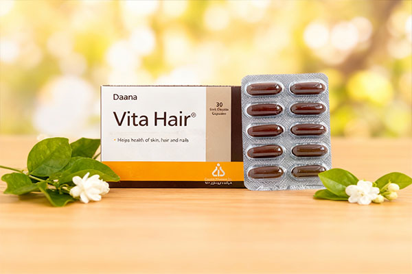 مکمل ویتا هیر دانا برای سلامت پوست، مو و ناخن