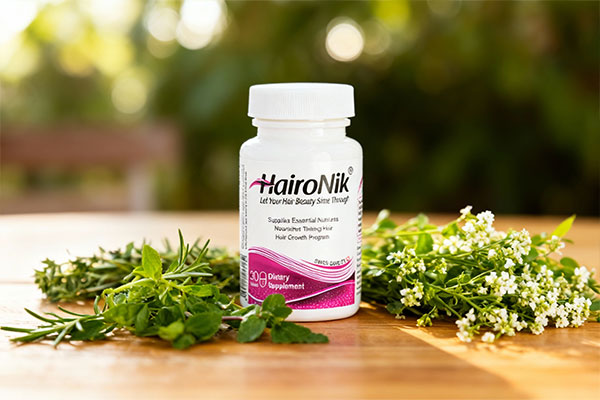 قرص هیرونیک نیکان فارمد در کنار گیاهان طبیعی