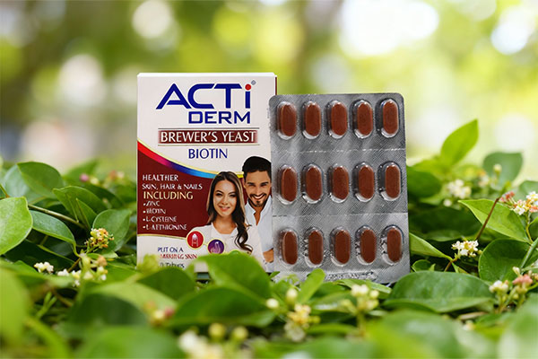 قرص اکتی درم ابیان دارو با ترکیبات طبیعی برای پوست و مو