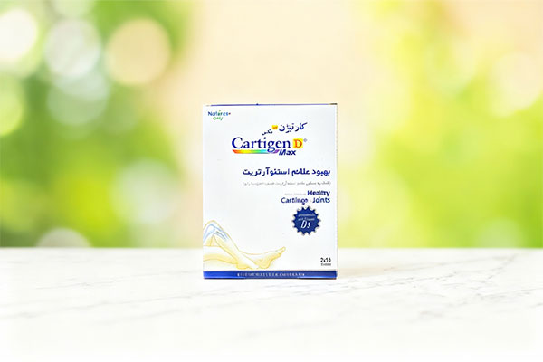 تصویر قرص کارتیژن دی مکس نیچرز اونلی روی سطح مرمر سفید