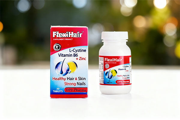 قرص فلکسی هیر او پی دی فارما برای تقویت پوست و مو