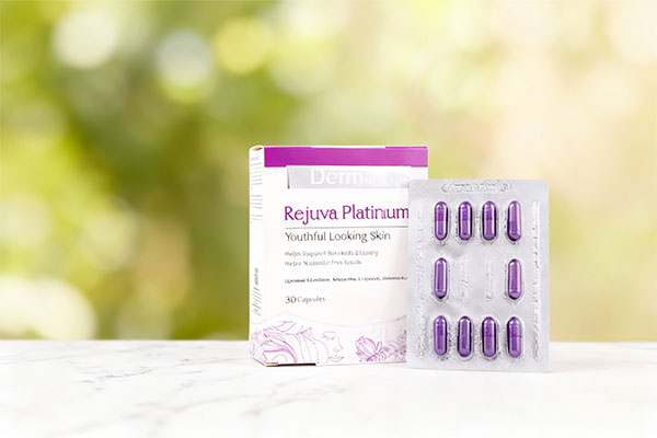 کپسول رجوا پلاتینیوم درمکس برای سلامت پوست