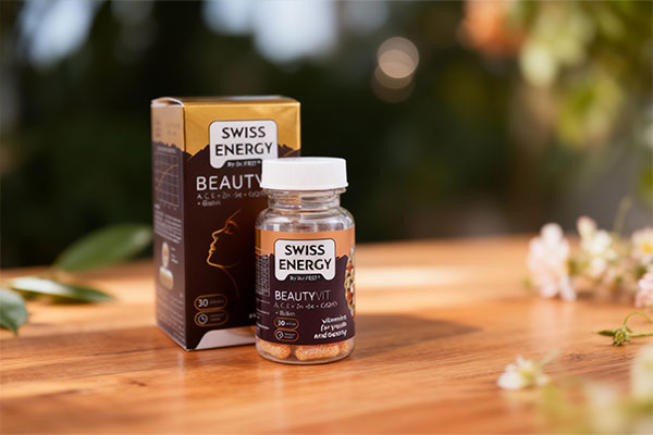 مکمل بیوتی ویت سوئیس انرژی با ترکیبات آنتی‌اکسیدانی