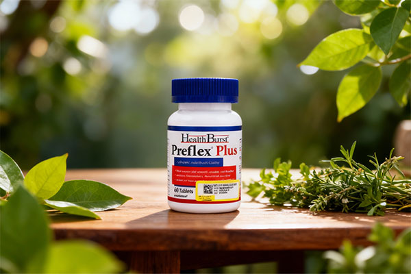 قرص پریفلکس پلاس هلث برست با عناصر طبیعی