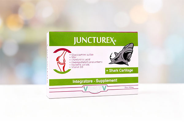 قرص جانکتورکس شارک کارتیلیج ویتالیو روی سطح سفید