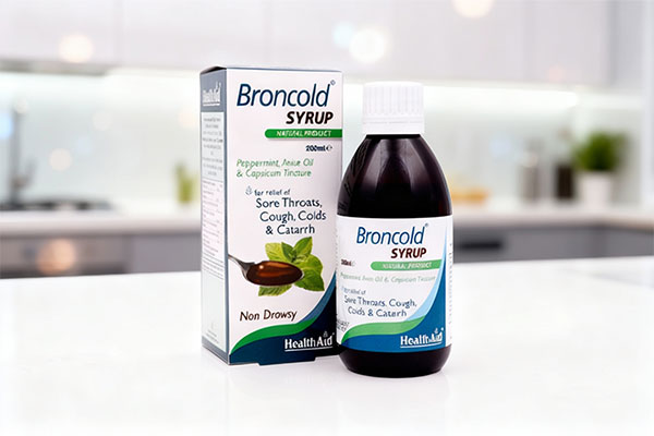 شربت برون کلد هلث اید برای تسکین سرماخوردگی