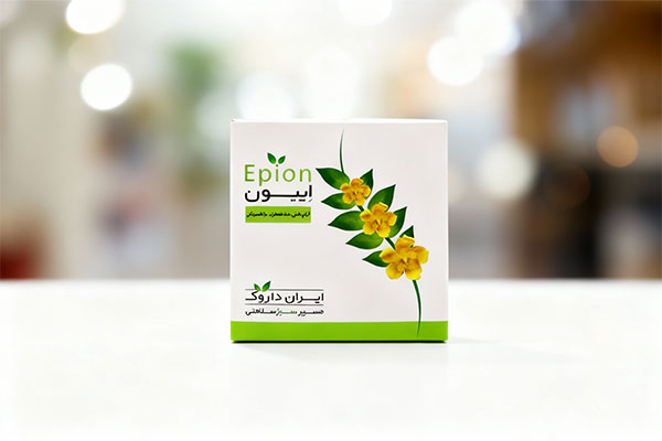 قرص اپیون ایران داروک روی سطح سفید