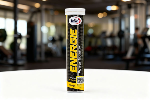 قرص جوشان انرژی یوروویتال در محیط ورزشی