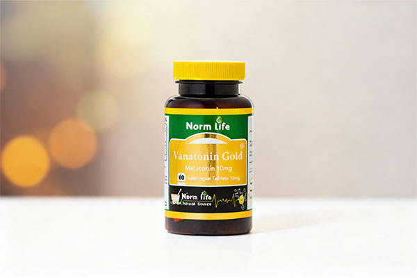 قرص زیر زبانی واناتونین گلد نورم لایف برای تنظیم خواب