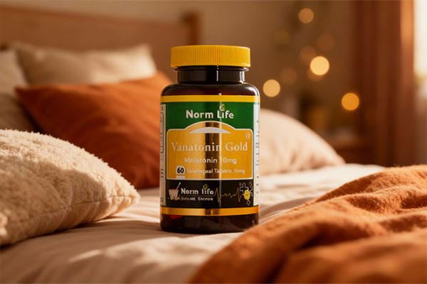 واناتونین گلد نورم لایف در کنار محیط خواب آرامشبخش