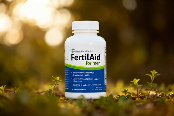 تصویر کپسول فرتیل اید آقایان برای افزایش کیفیت اسپرم