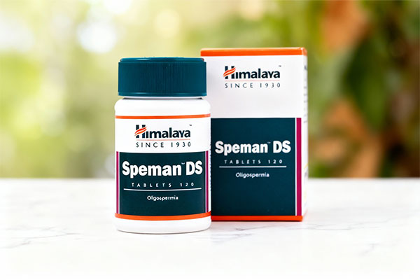 قرص اسپیمن دی اس هیمالیا روی سطح سفید