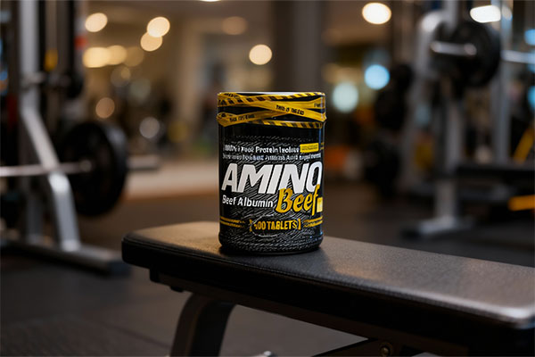 قرص آمینو بیف ژن استار در محیط ورزشی