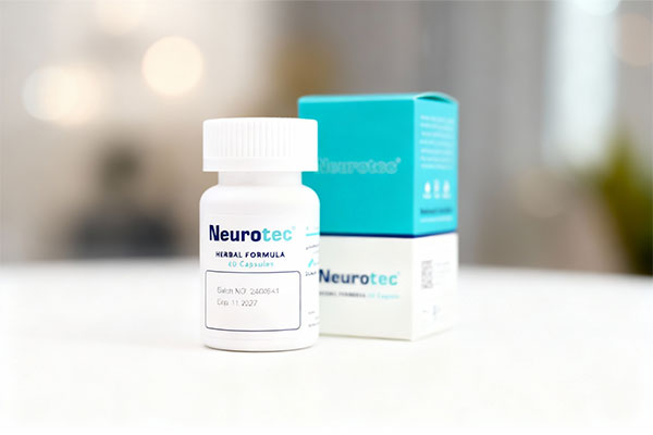 کپسول نوروتک اروند فارمد روی سطح سفید