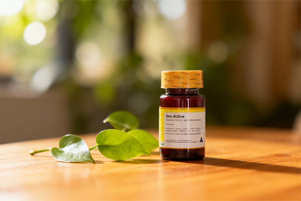 کپسول جینک اکتیو گلدن لایف با برگ‌های سبز