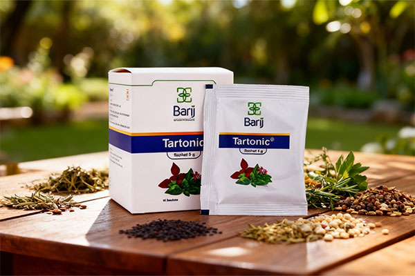 پودر تارتونیک باریج اسانس با گیاهان طبیعی