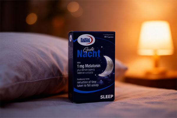 کپسول گوته نخت یوروویتال در کنار محیط خواب آرام