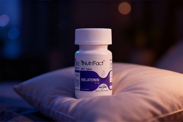 نحوه مصرف ملاتونین 5 آریا دارو برای خواب بهتر