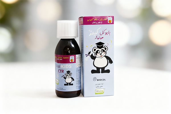 تصویر شربت بایوکل کیدز سی تی آر برای تقویت حافظه کودکان