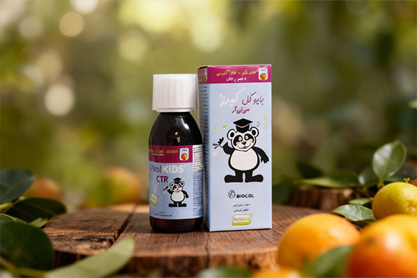 شربت بایوکل کیدز CTR با ترکیبات طبیعی برای تمرکز کودکان