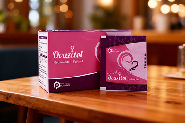 نمای نزدیک از ساشه اوازیتول دارو درمان پارمیدا