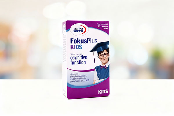 قرص فوکوس پلاس کیدز یوروویتال برای تقویت حافظه کودکان