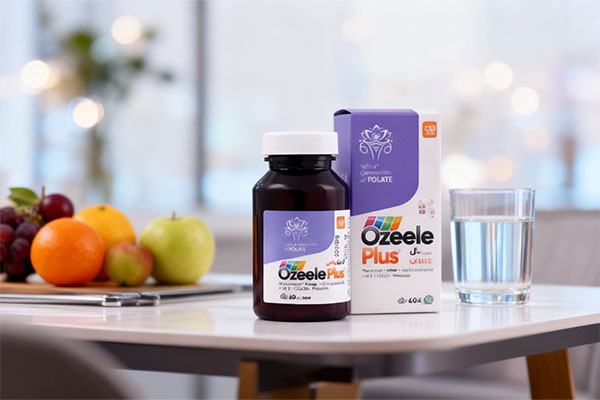 قرص اوزیل پلاس دکتر گیل برای سلامت تخمدان و تخمکگذاری