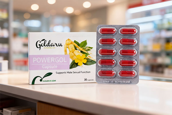 کپسول پاورگل گل دارو در محیط داروخانه