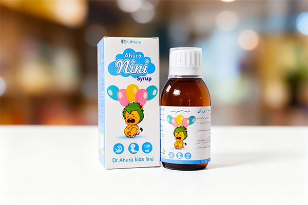 شربت اهورا نی نی اهورا دارو برای رفع نفخ کودکان