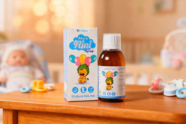 شربت نی نی اهورا برای تسکین دل‌پیچه نوزادان