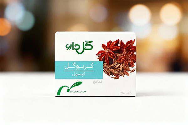 کپسول کربوگل گل دارو برای سلامت گوارش