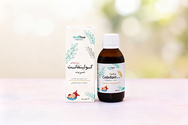 شربت کولینفانت هرباتون برای بهبود نفخ کودکان