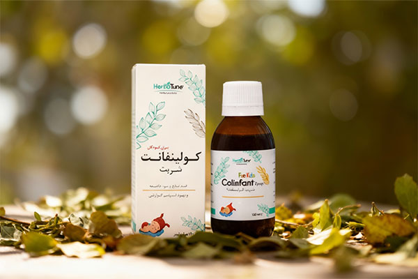 شربت Colinfant هرباتون با ترکیبات گیاهی