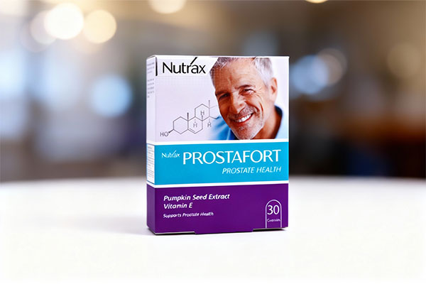 کپسول پروستافورت نوتراکس روی سطح سفید