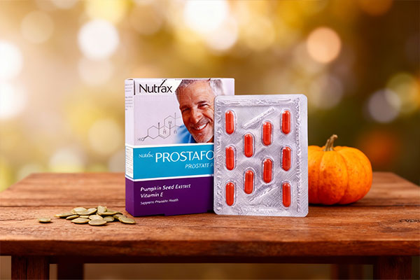 کپسول پروستافورت نوتراکس همراه با دانه کدو