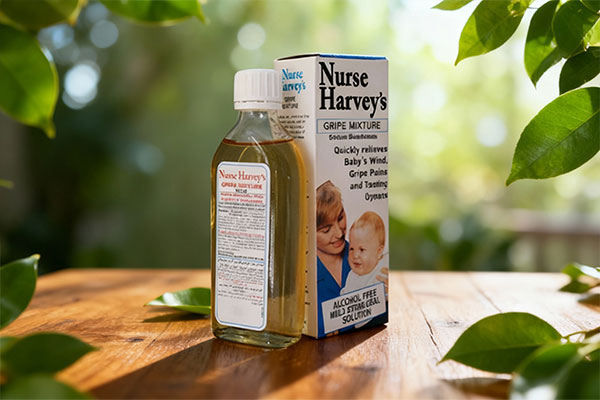 ترکیبات طبیعی شربت گریپ میکسچر نرس هارویز