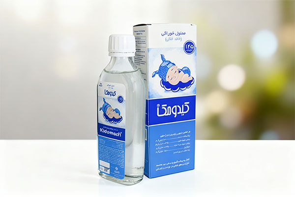 شربت کیدومک خوارزمی برای رفع نفخ نوزادان